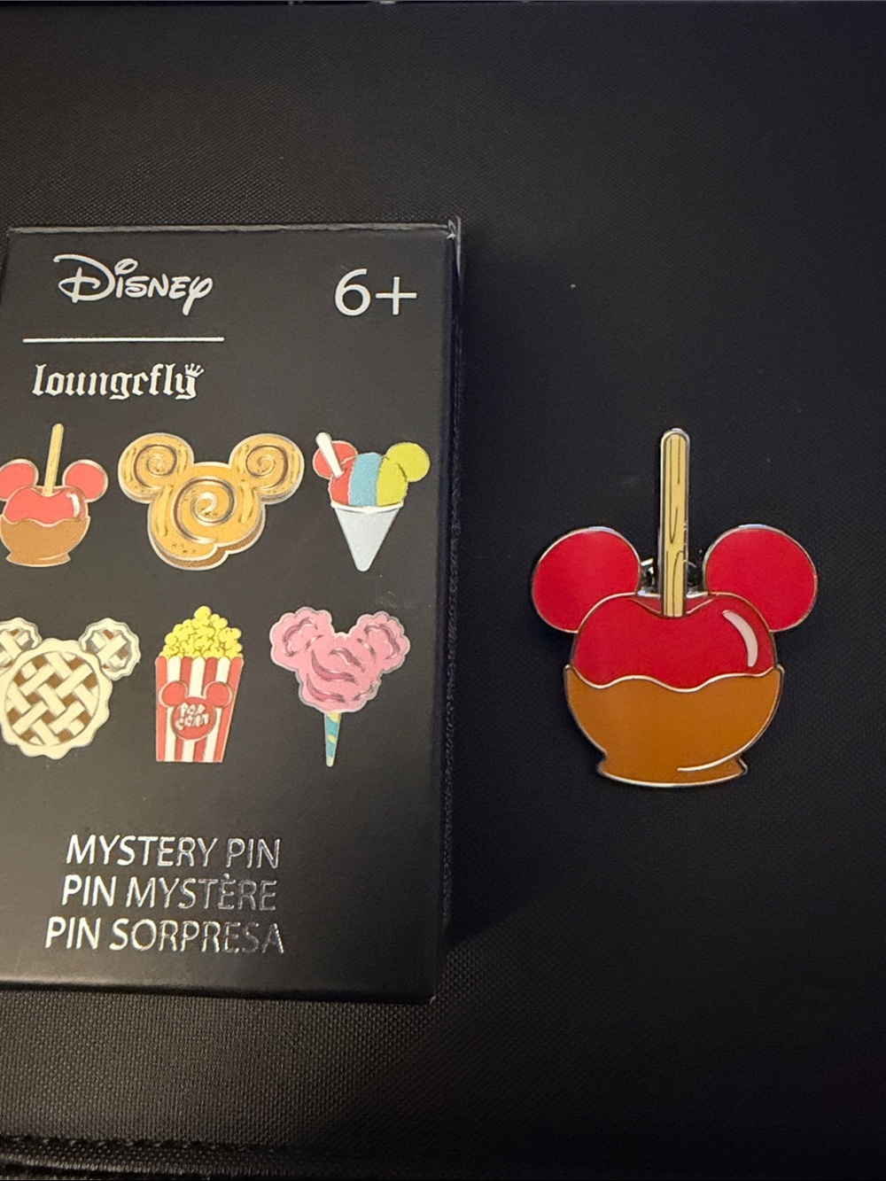 Loungefly Disney Mickey Candy Apple Enamel Pin